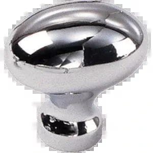 1 1/4" Sol Br Ov KnPol Chr