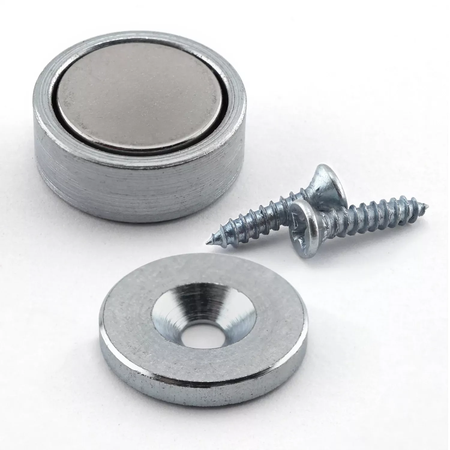 .25 In. Neodymium Super Latch Magnets 16 Lb. Pull 2 Pc, Model 07572