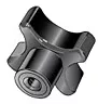 "55445-G FLT KNOB M 1.72"""