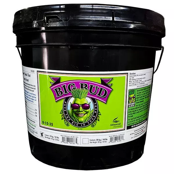 Advanced Nutrients, Big Bud, Powder, 0-15-35, Bud Booster (10 kg)