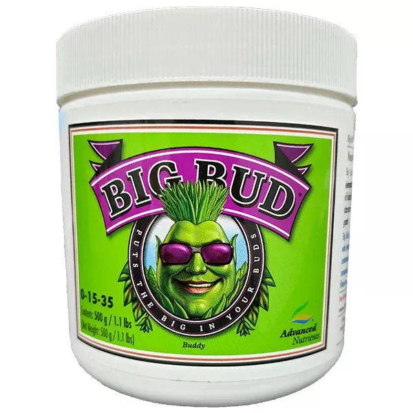 Advanced Nutrients, Big Bud, Powder, 0-15-35, Bud Booster (500 grams)