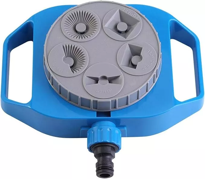 Atyhao Watering Sprinkler 5-Function Multi-use Lawn Irrigation System Plastic Pl Lawn Garden Crop