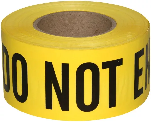 Do Not Enter Barricade Tape 3