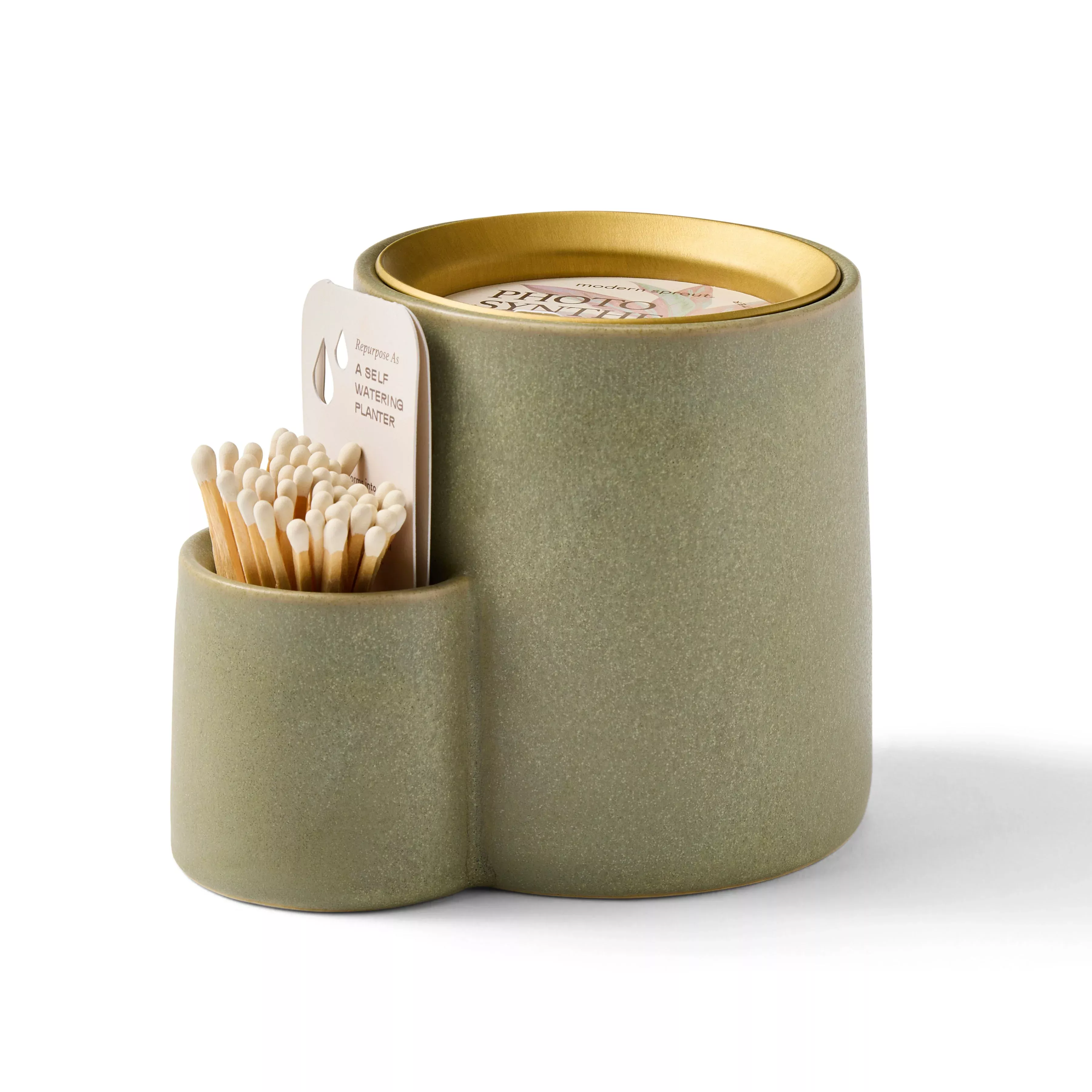 Ember Earth Candle + Planter