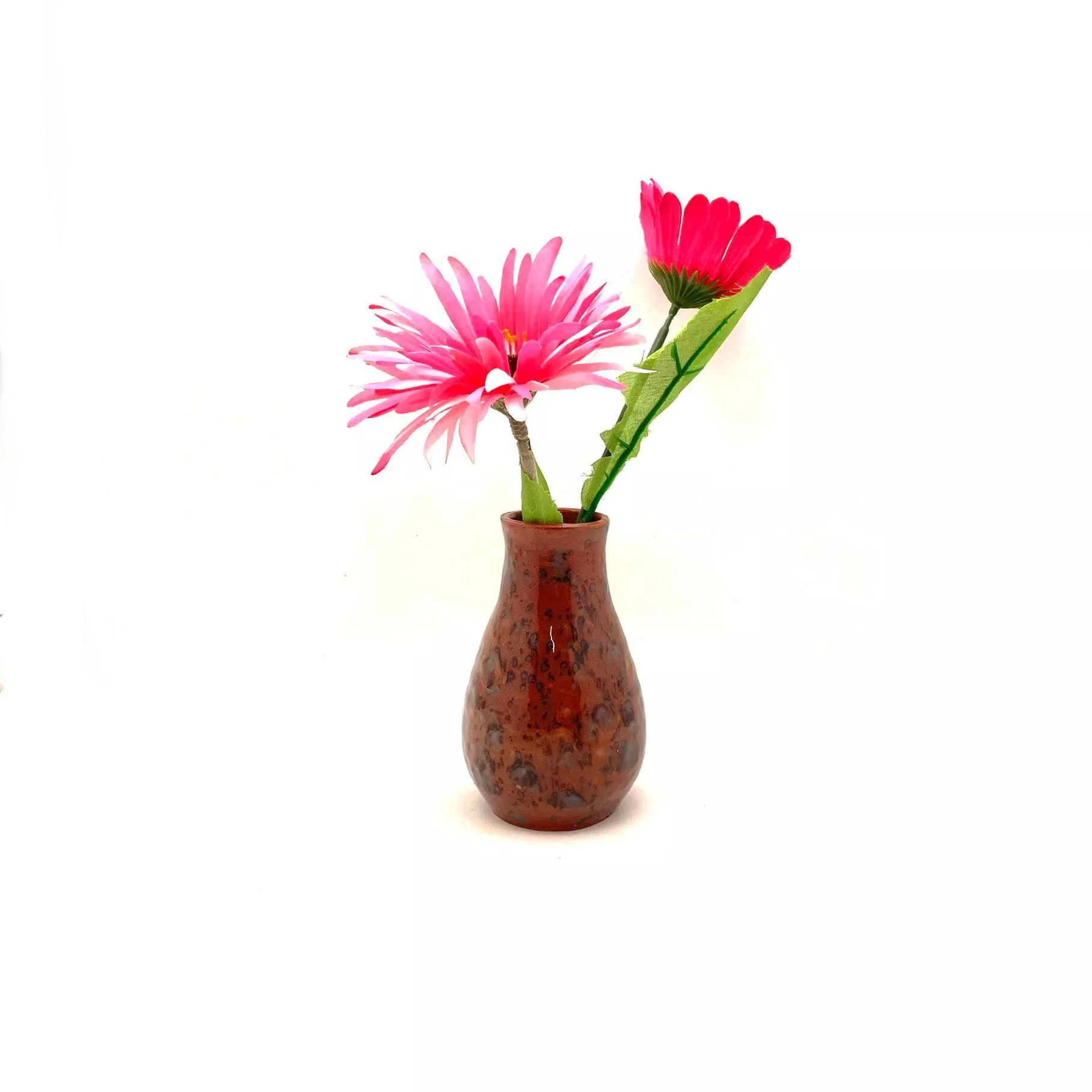 Handmade Vase - Mocha Marble