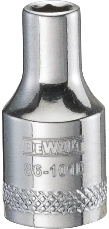 Metric Shallow Socket, 6-point, 1/4 In. Drive, 4mm