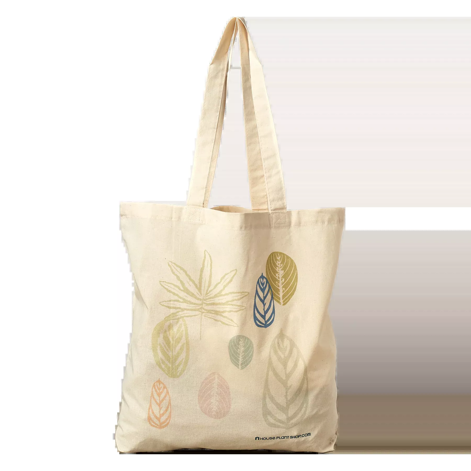 Pastel Leaves Tote Bag