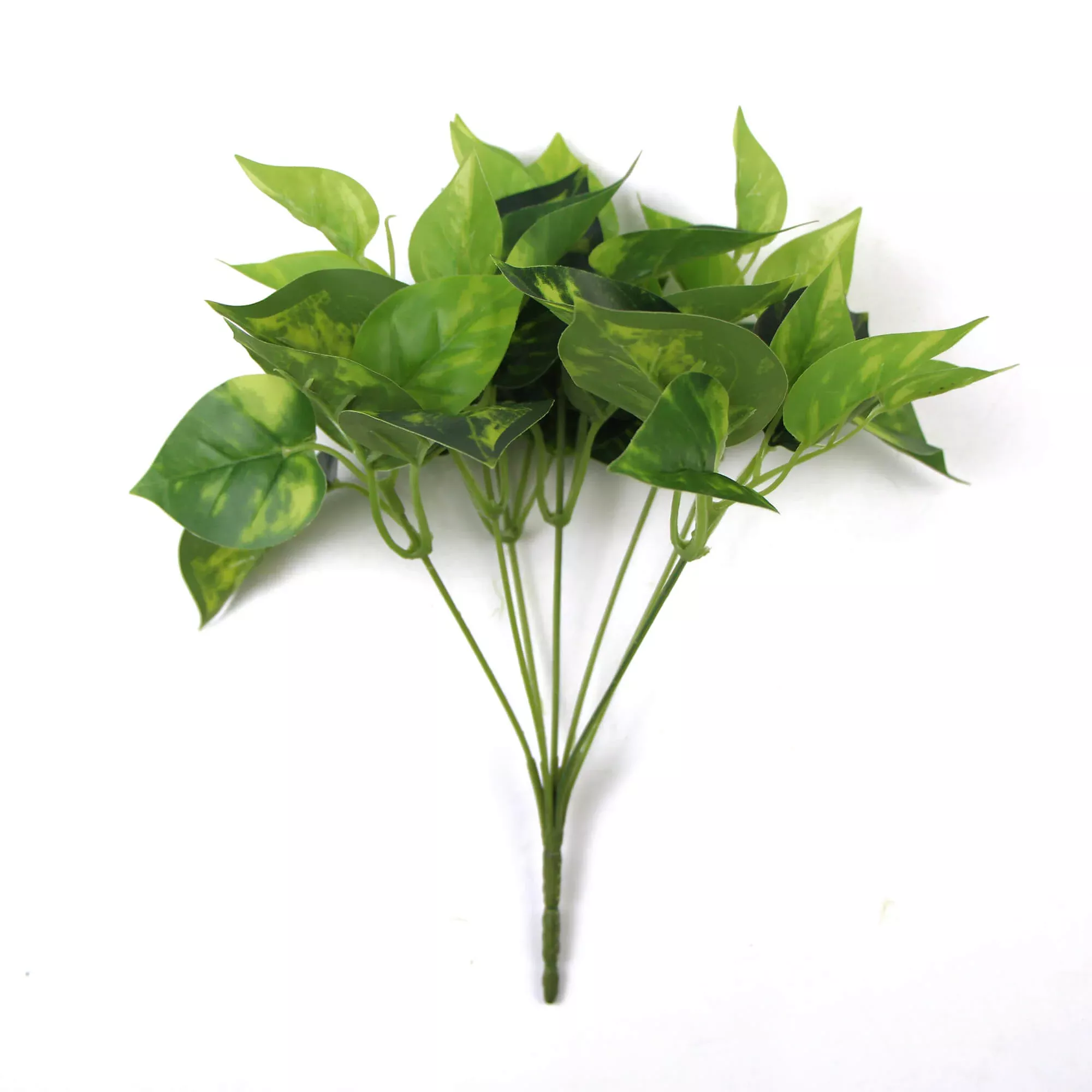 Pothos Devil's Ivy Artificial Hanging Bush 9.5in