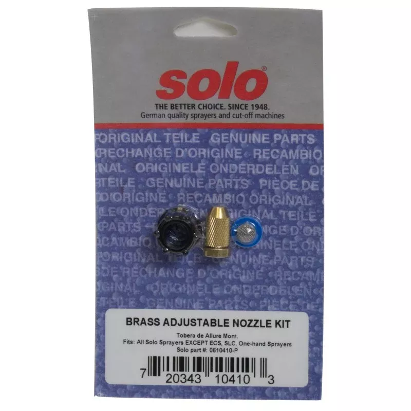 Solo 0610410-P Brass Nozzle Kit